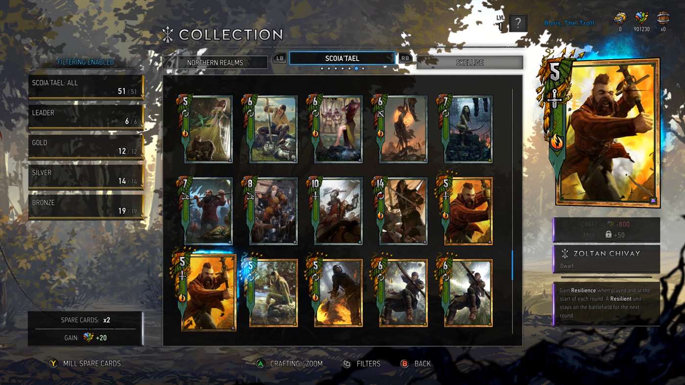 Gwent: The Witcher Card Game screenshot 1