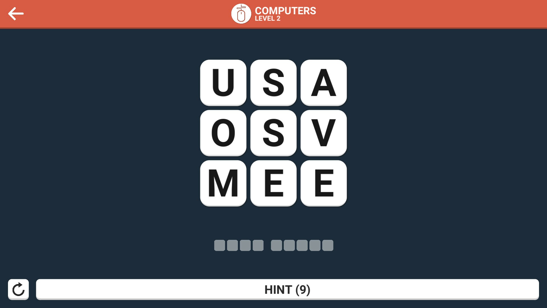 Wordle screenshot 2